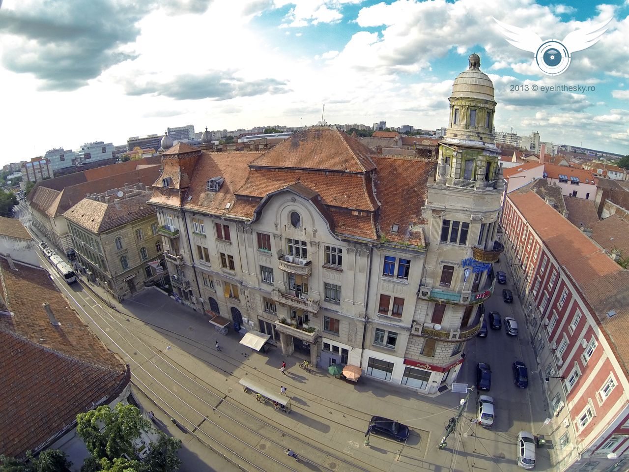 Timisoara vazuta de sus de drona EYE IN THE SKY
